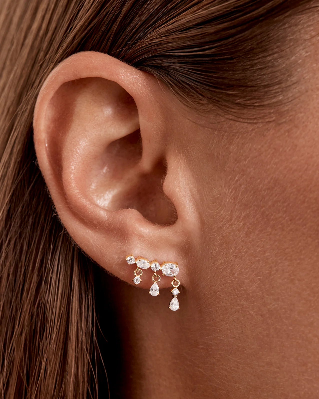 By Charlotte Cosmic Whisper Ear Crawler GOLD