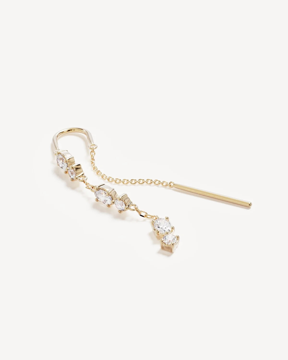 By Charlotte In The Stars Thread Earring GOLD