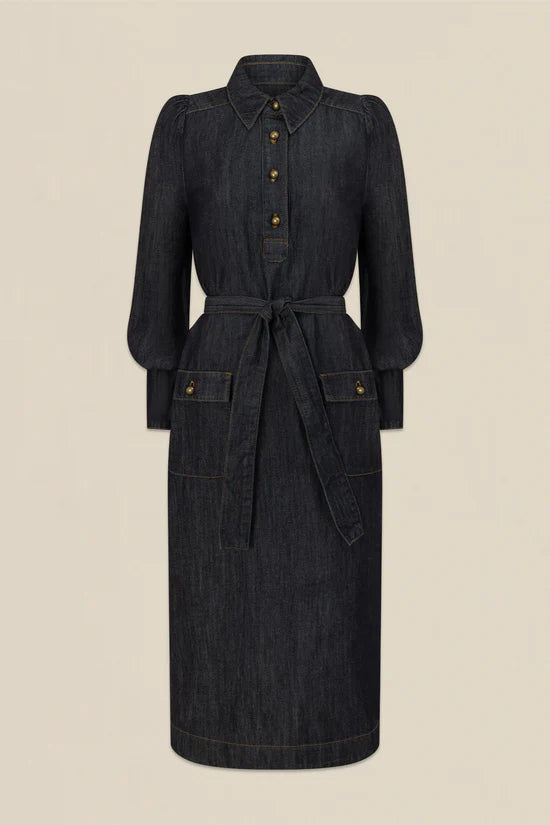 ZOE KRATZMANN Echelon Dress DARK DENIM