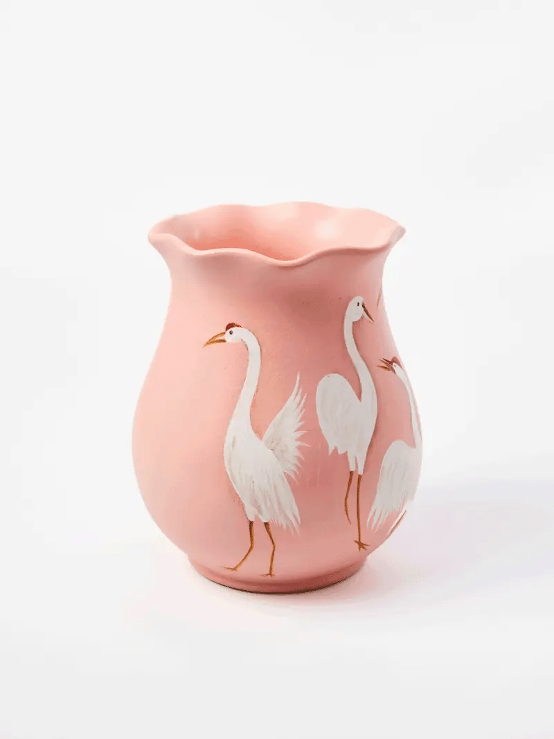 JONES & CO Odette Vase PALE PINK