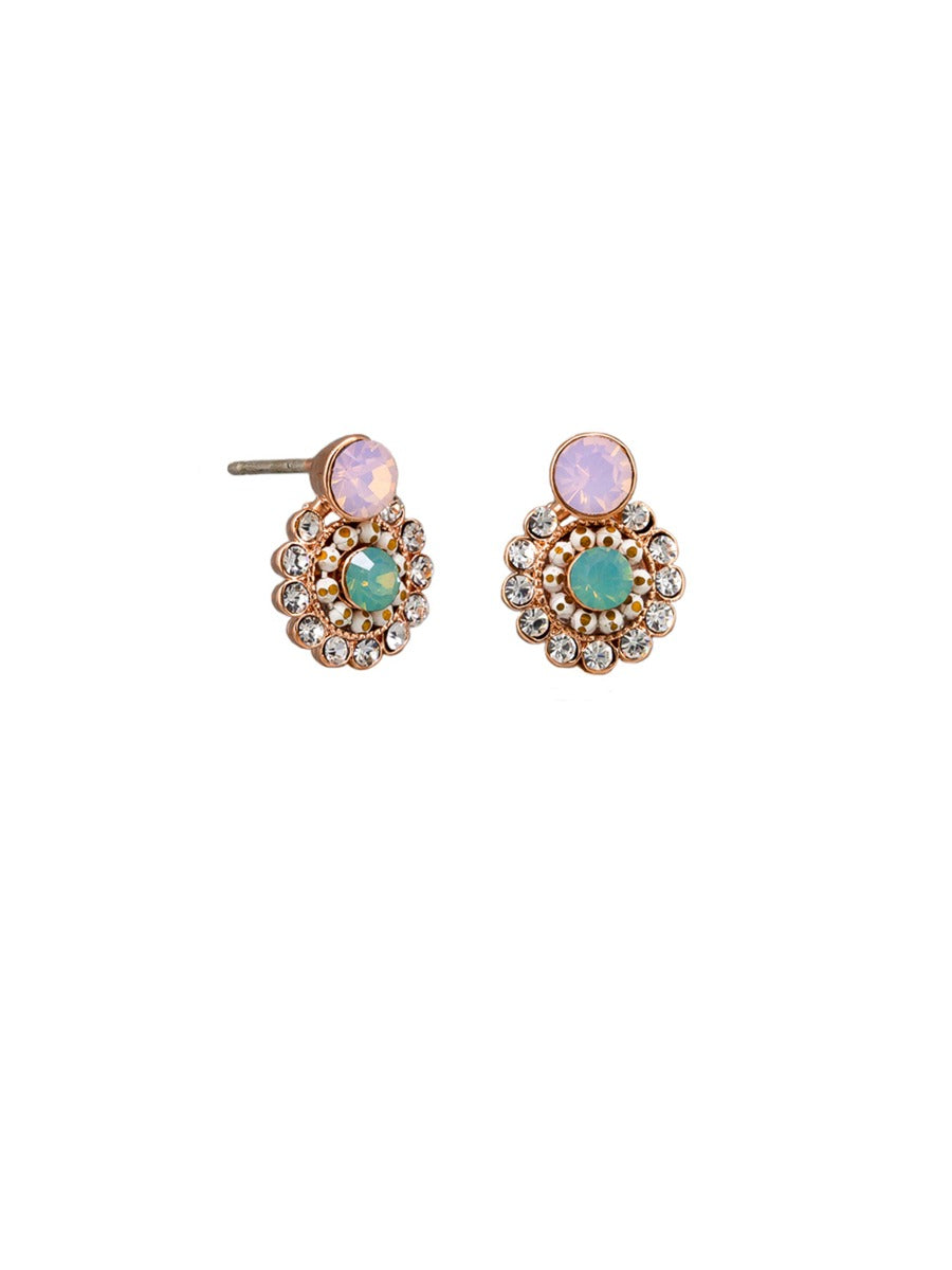 TT24 Maggie Earring ROSE QUARTZ