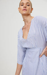 KINNEY Ellis Dress SEA STRIPE