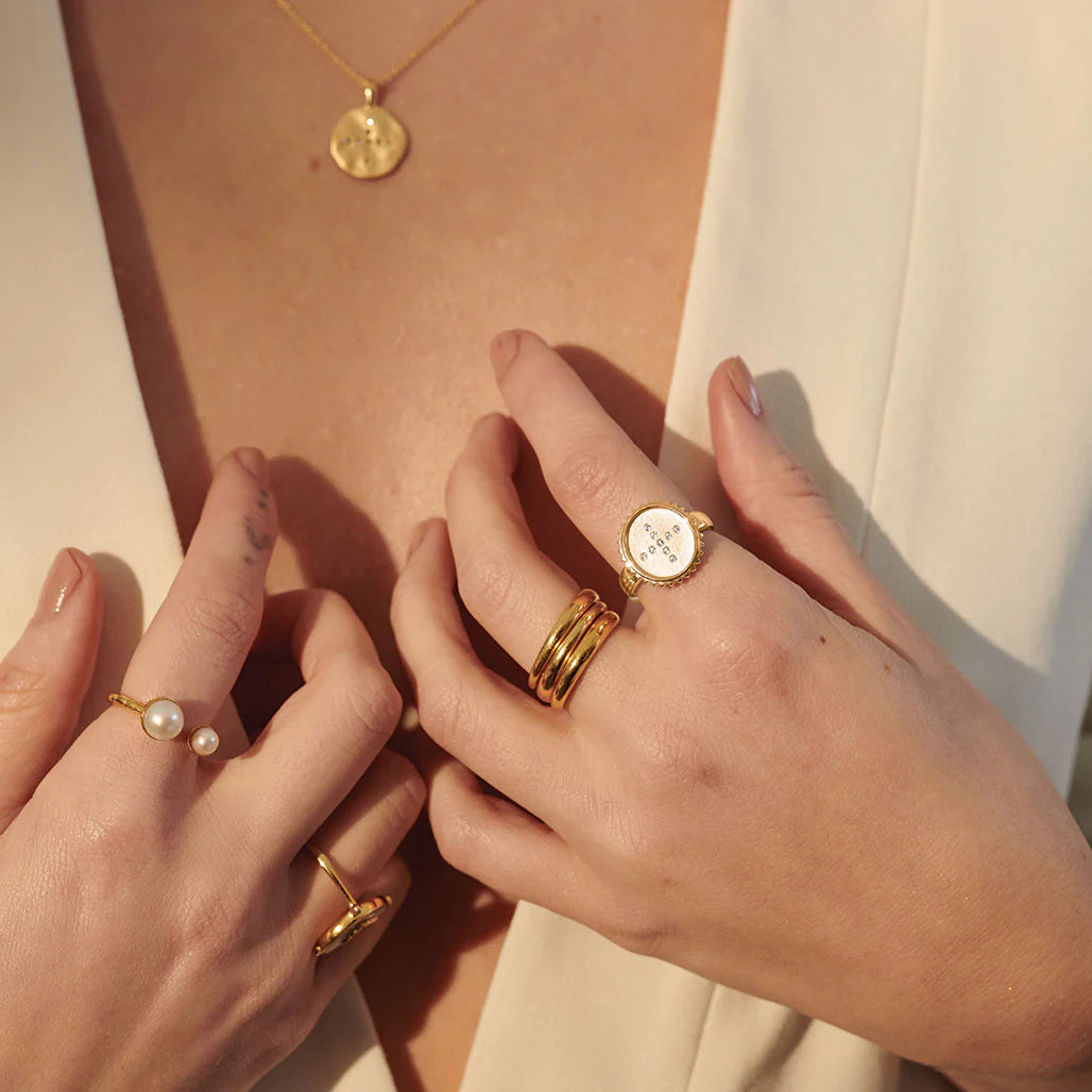 MURKANI Halcyon Ring 18K GOLD PLATE