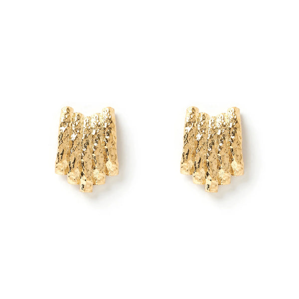 AOE Coral Earrings GOLD