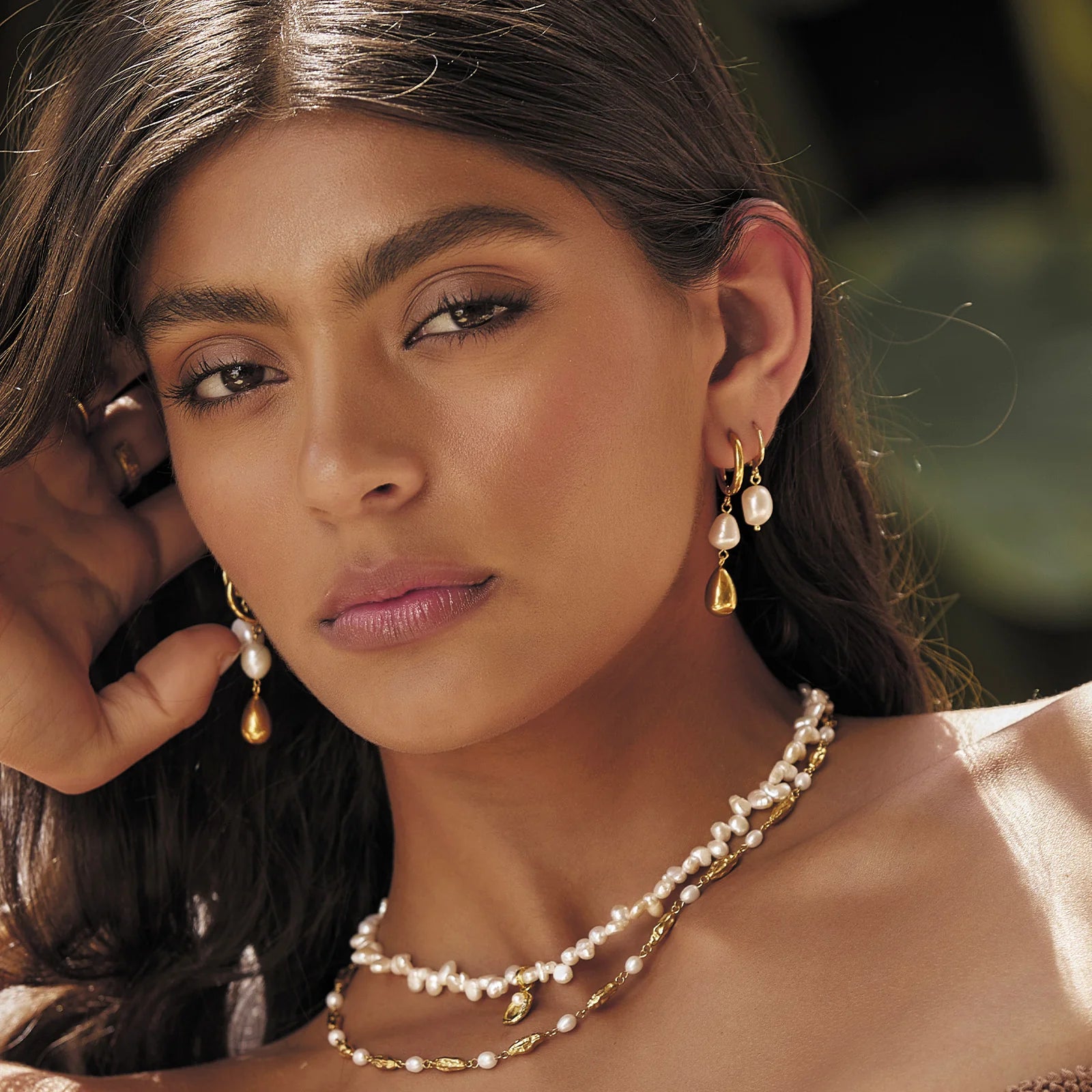 Arms of Eve Mimi Necklace PEARL