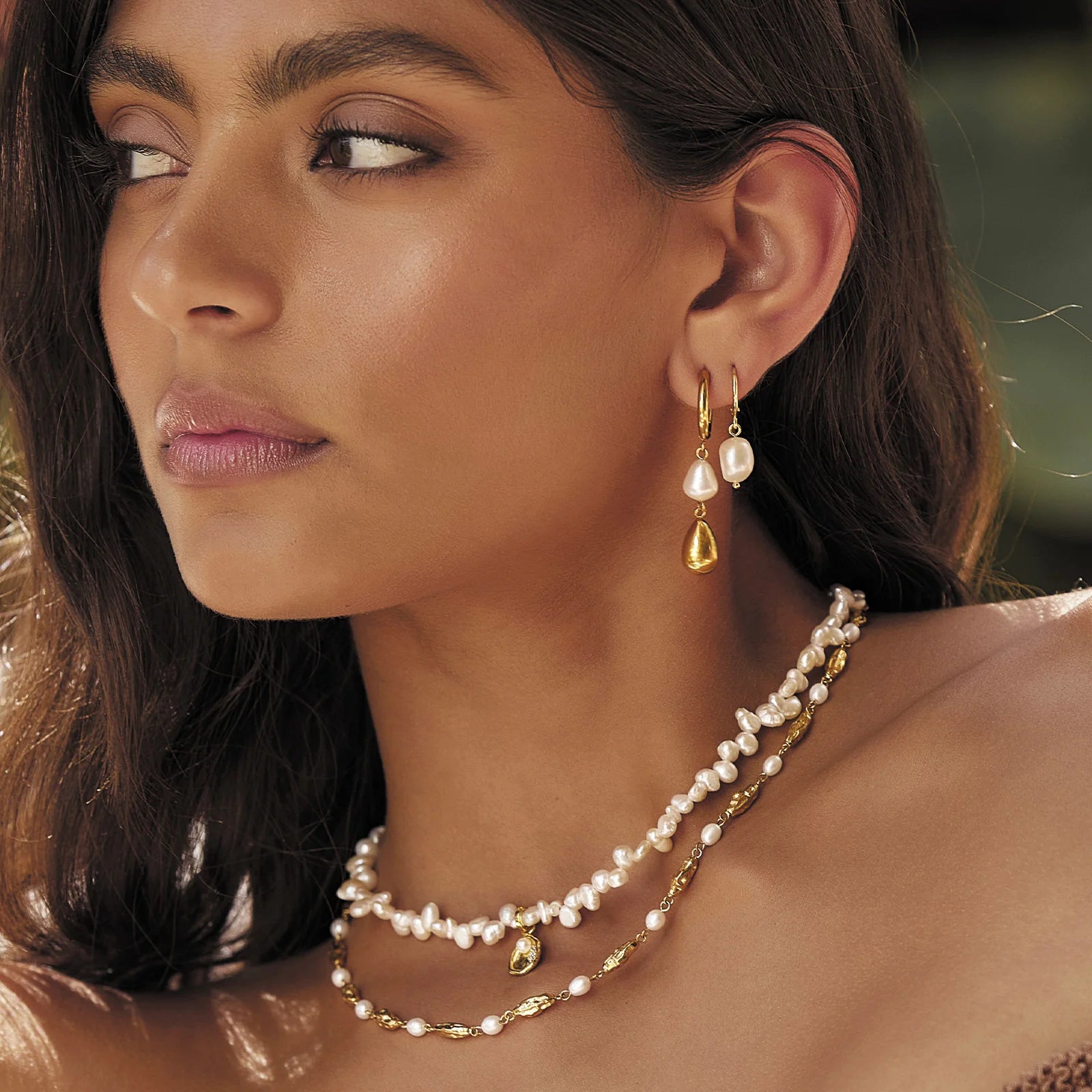 Arms of Eve Mimi Necklace PEARL