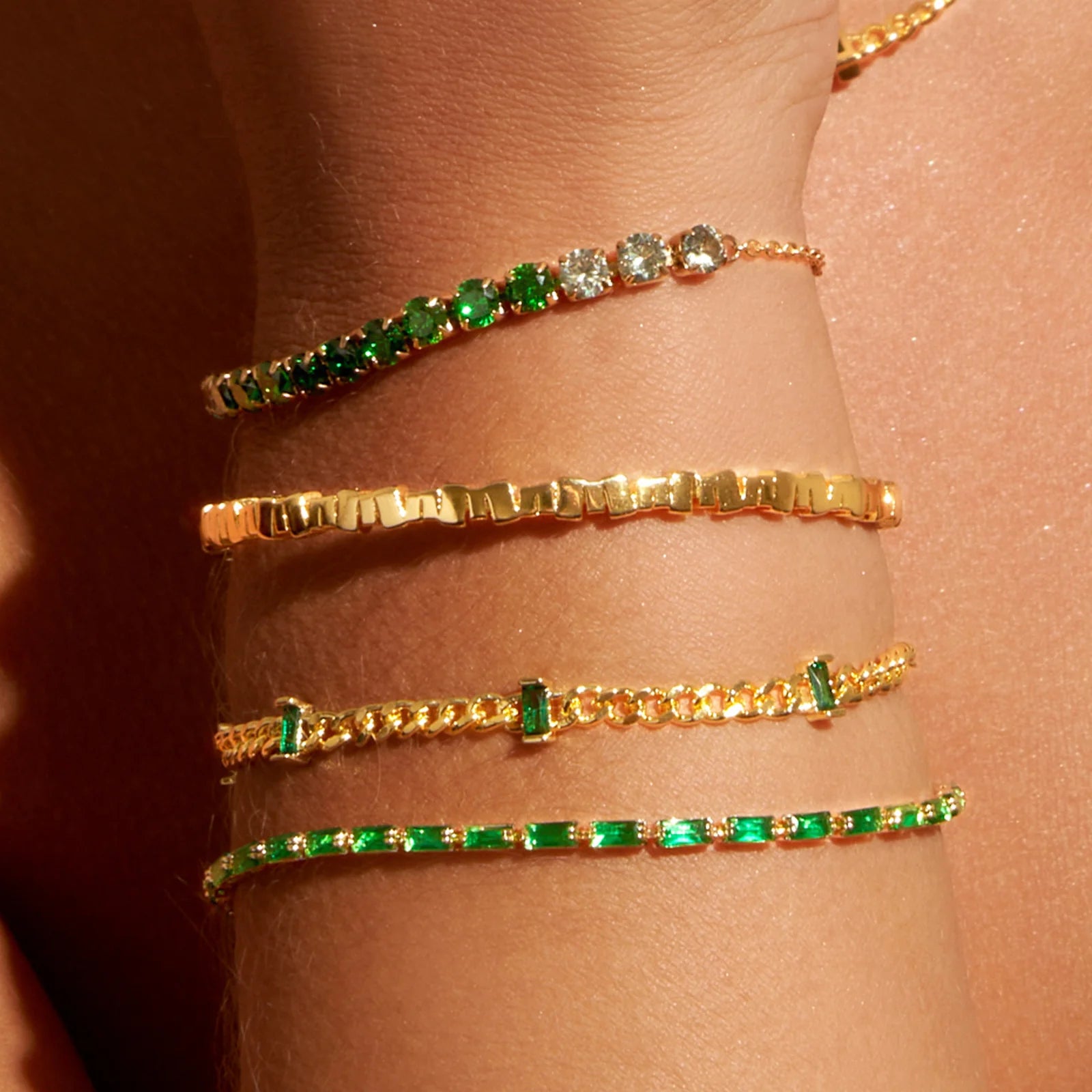 AOE Zephyr Bracelet EMERALD