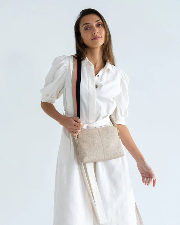 Elms & King LARGE Burbank Crossbody OYSTER