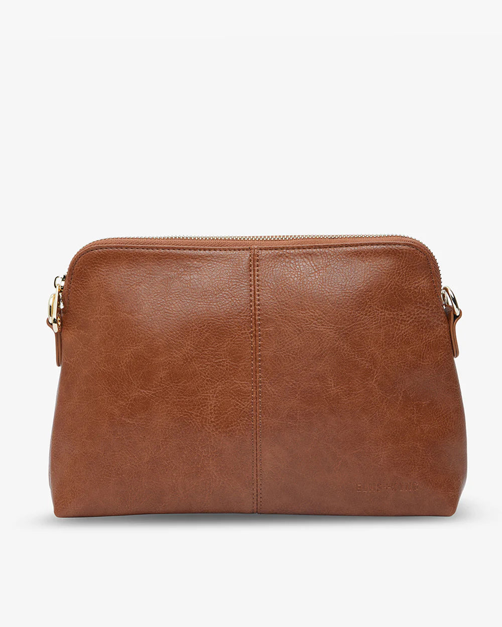 ELMS & KING Large Burbank Crossbody TAN PEBBLE