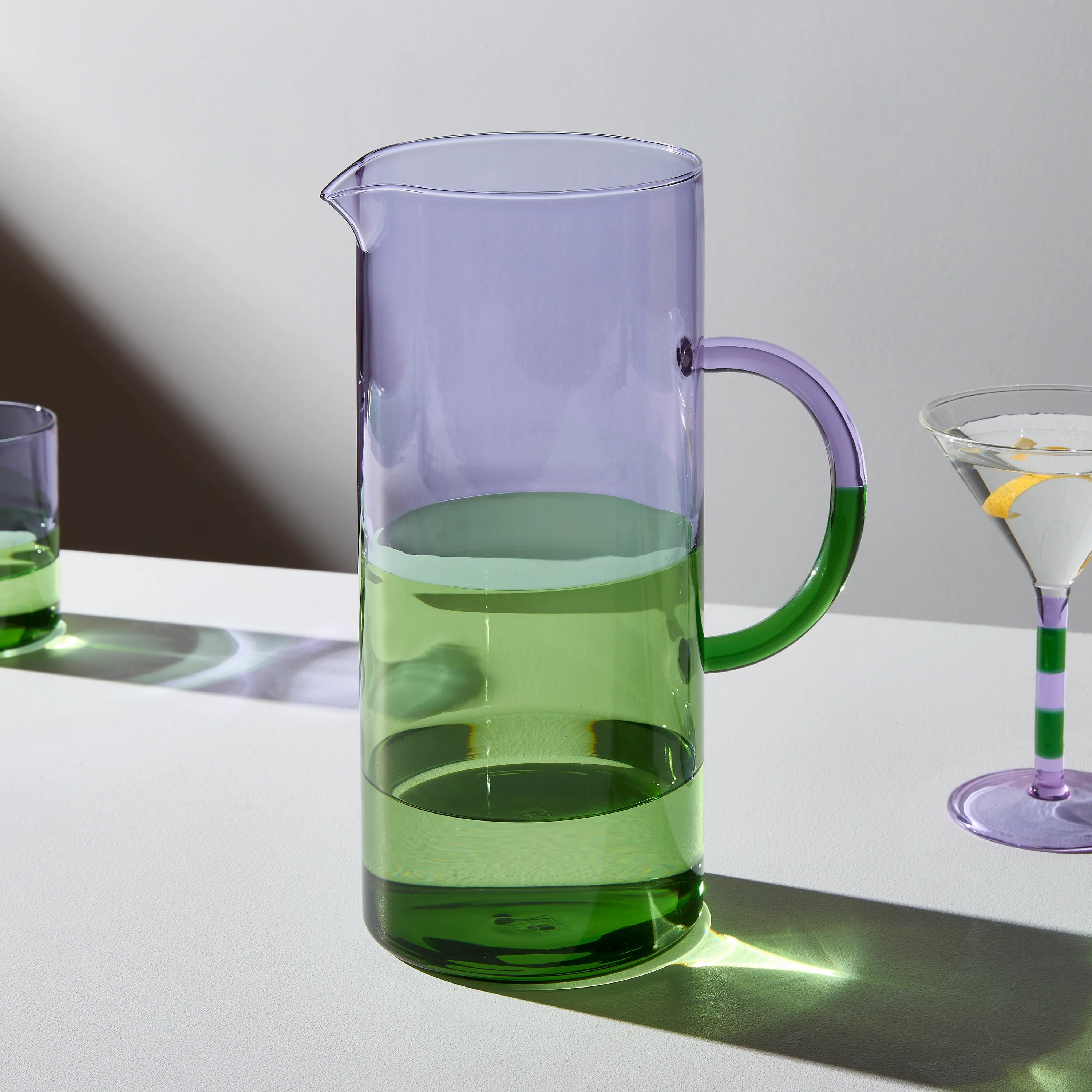 FAZEEK Two Tone Pitcher LILAC + GREEN