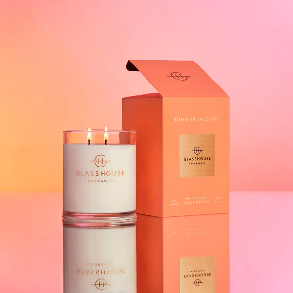 GF 380g Candle SUNSETS IN CAPRI