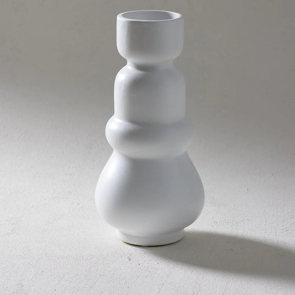 INDIGO23 Klein Vase Large WHITE