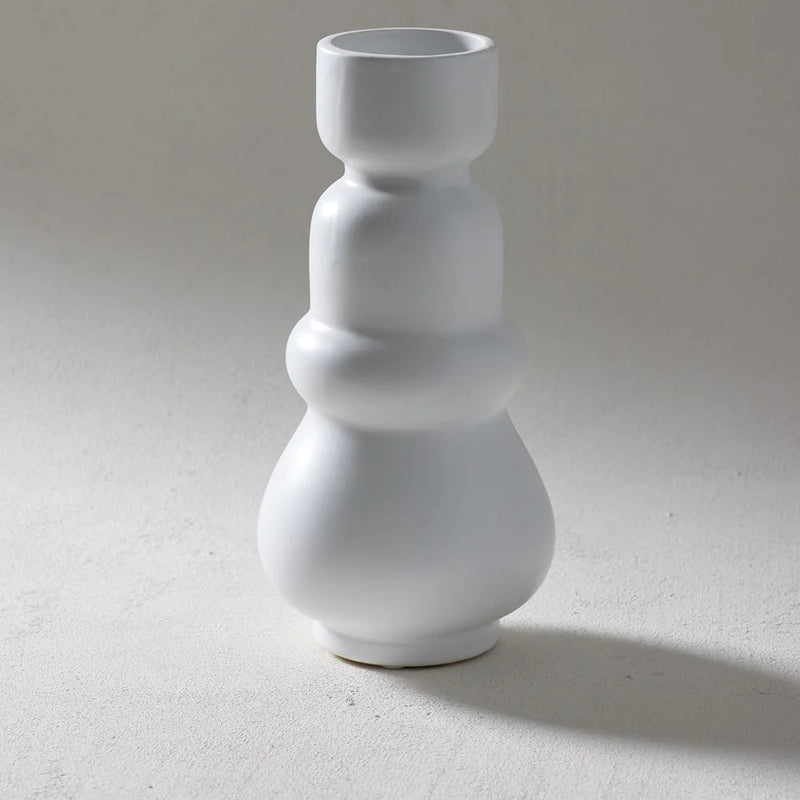 INDIGO23 Klein Vase Large WHITE