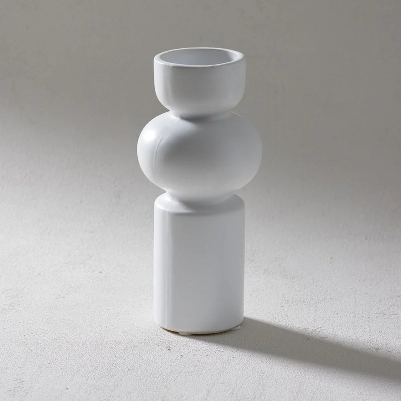 INDIGO23 Klein Vase Medium WHITE