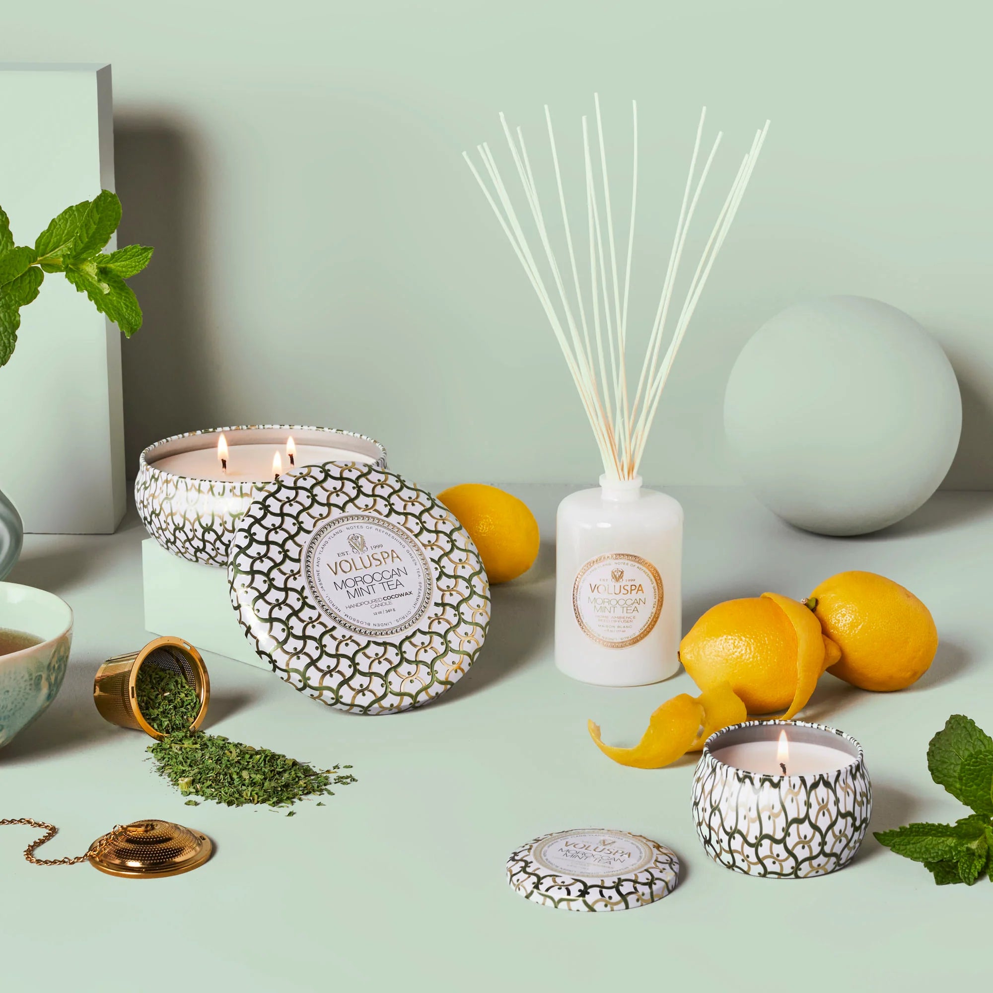 VOLUSPA Diffuser MOROCCAN MINT TEA