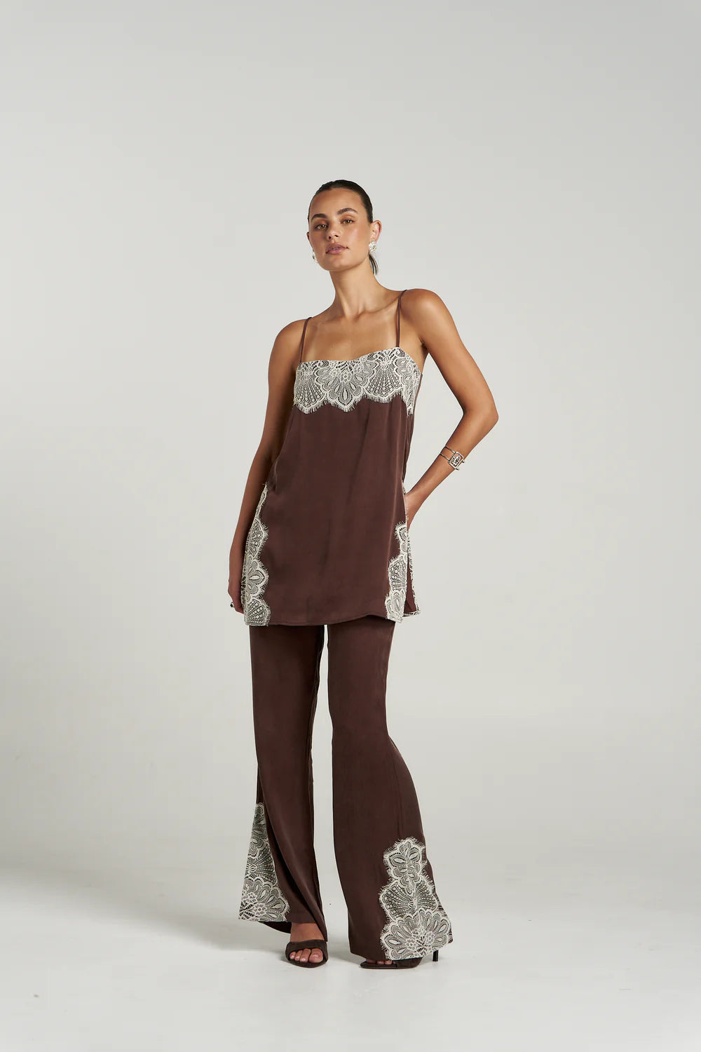 SUMMI SUMMI Florence Pant ESPRESSO