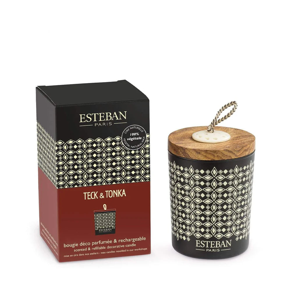 Esteban Candle TECK & TONKA