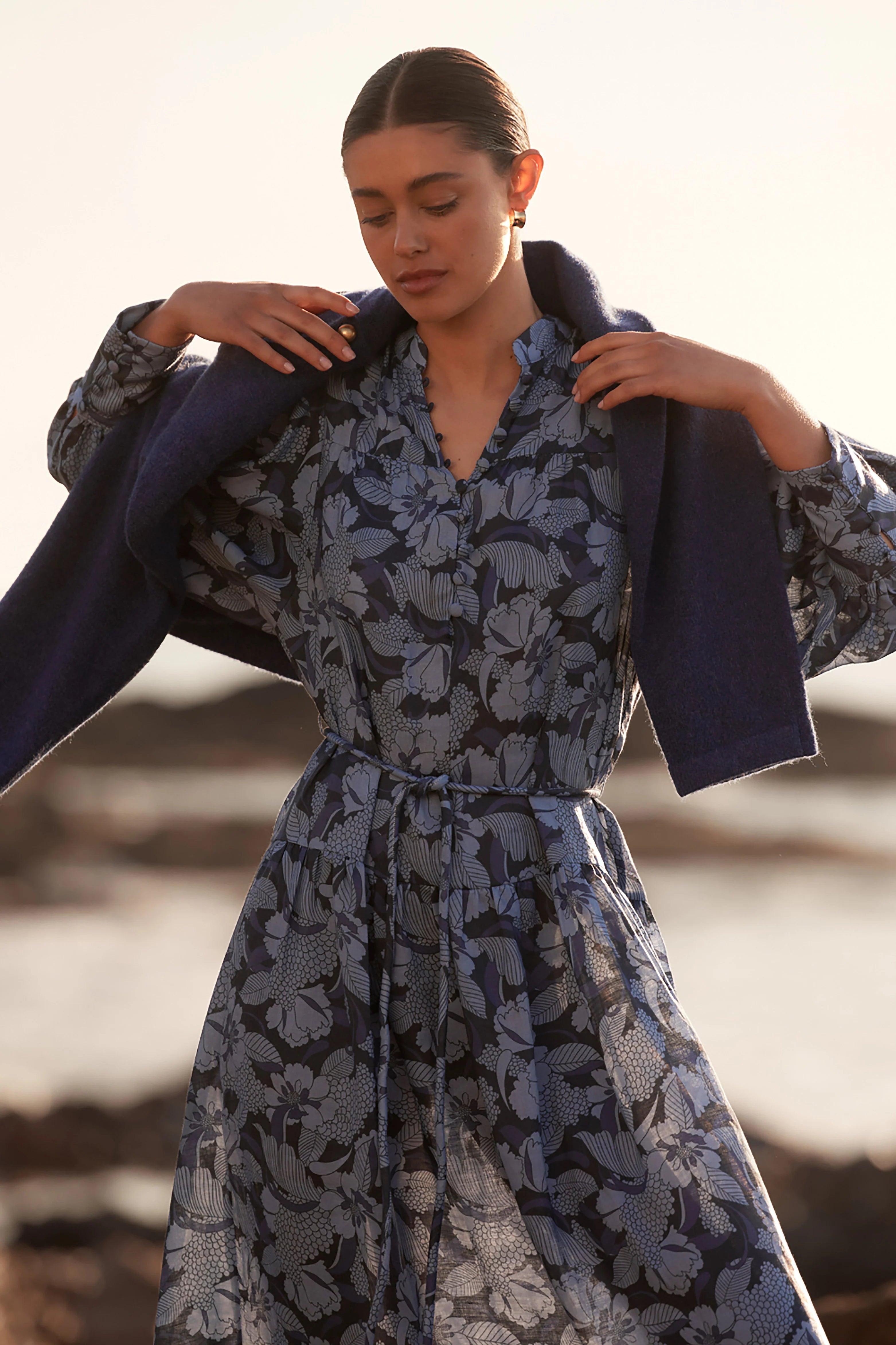 ZOE KRATZMANN Vesper Dress MOONSTONE GARDEN