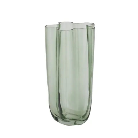 MIRANDA Glass Vase MEDIUM MINT