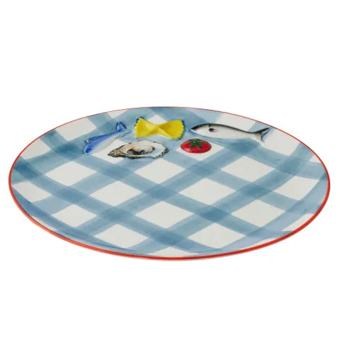 DELI Round Ceramic Platter