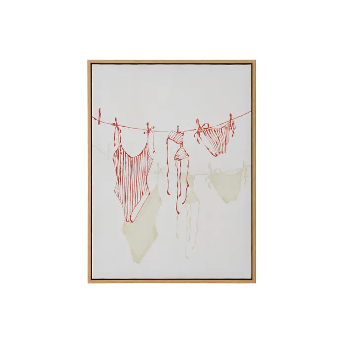 Laundry Day Painting 45cm x 60cm