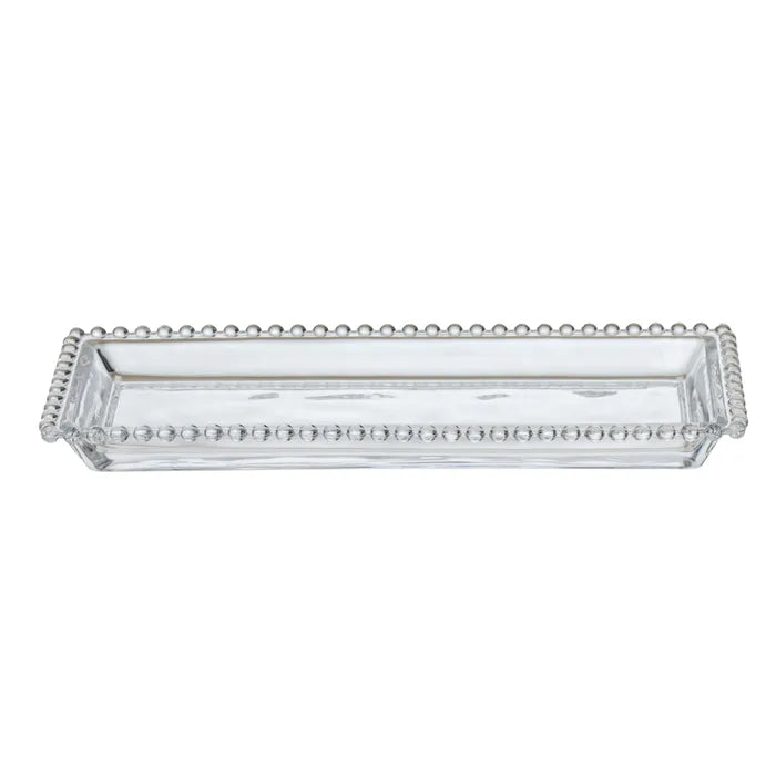 Maya Glass Rectangle Platter