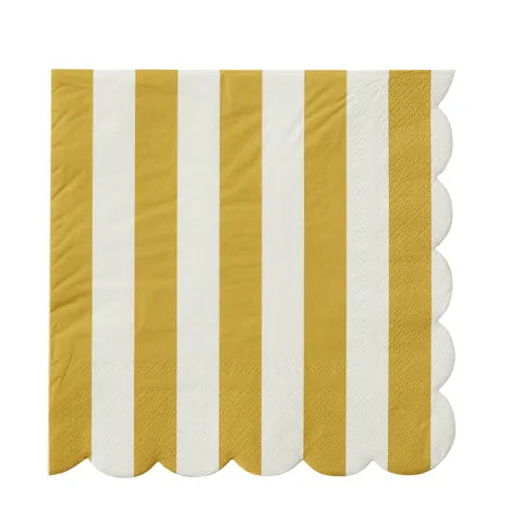 Carnival Napkins MUSTARD