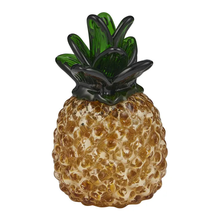 Pineapple Glass Sculpture