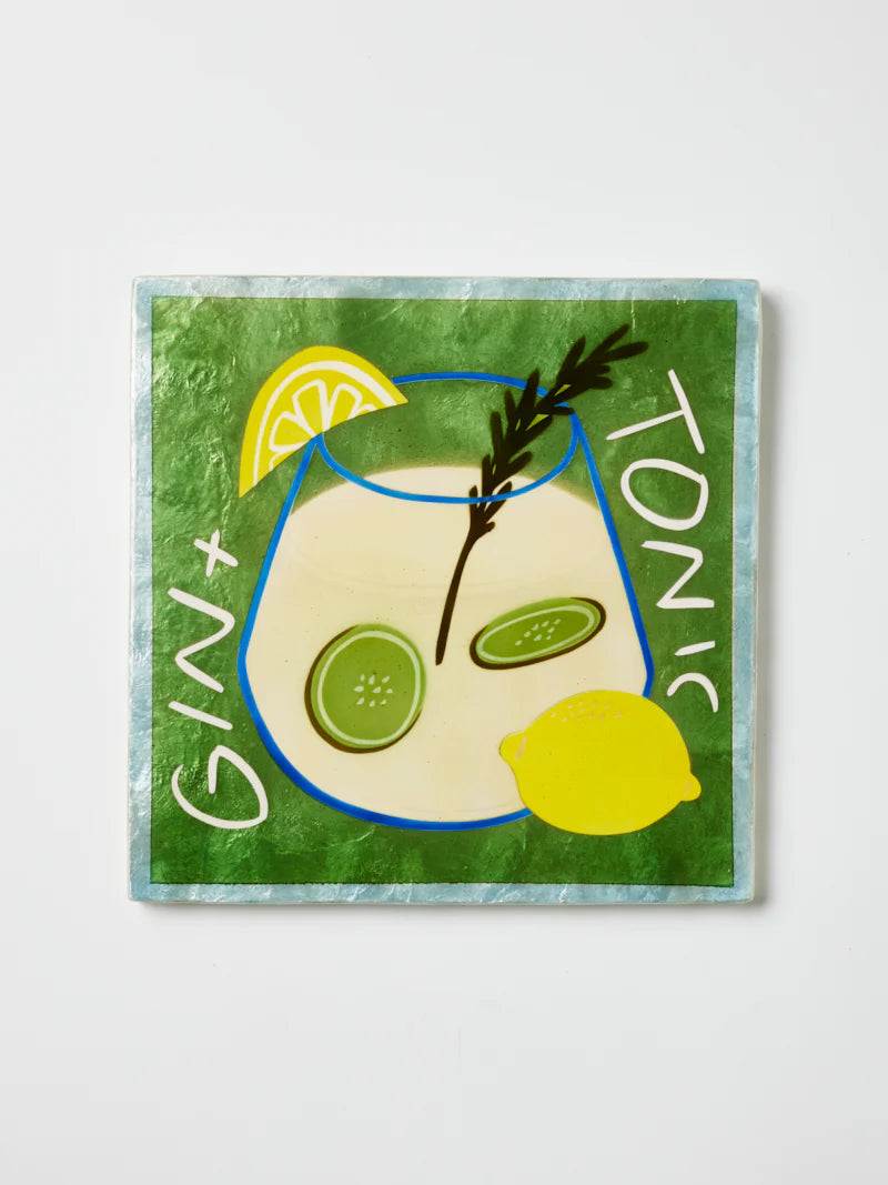 JONES & CO Happy Hour Gin & Tonic Tile