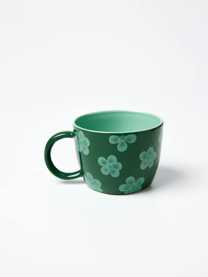 JONES & CO Chino Mug DAISY GREEN