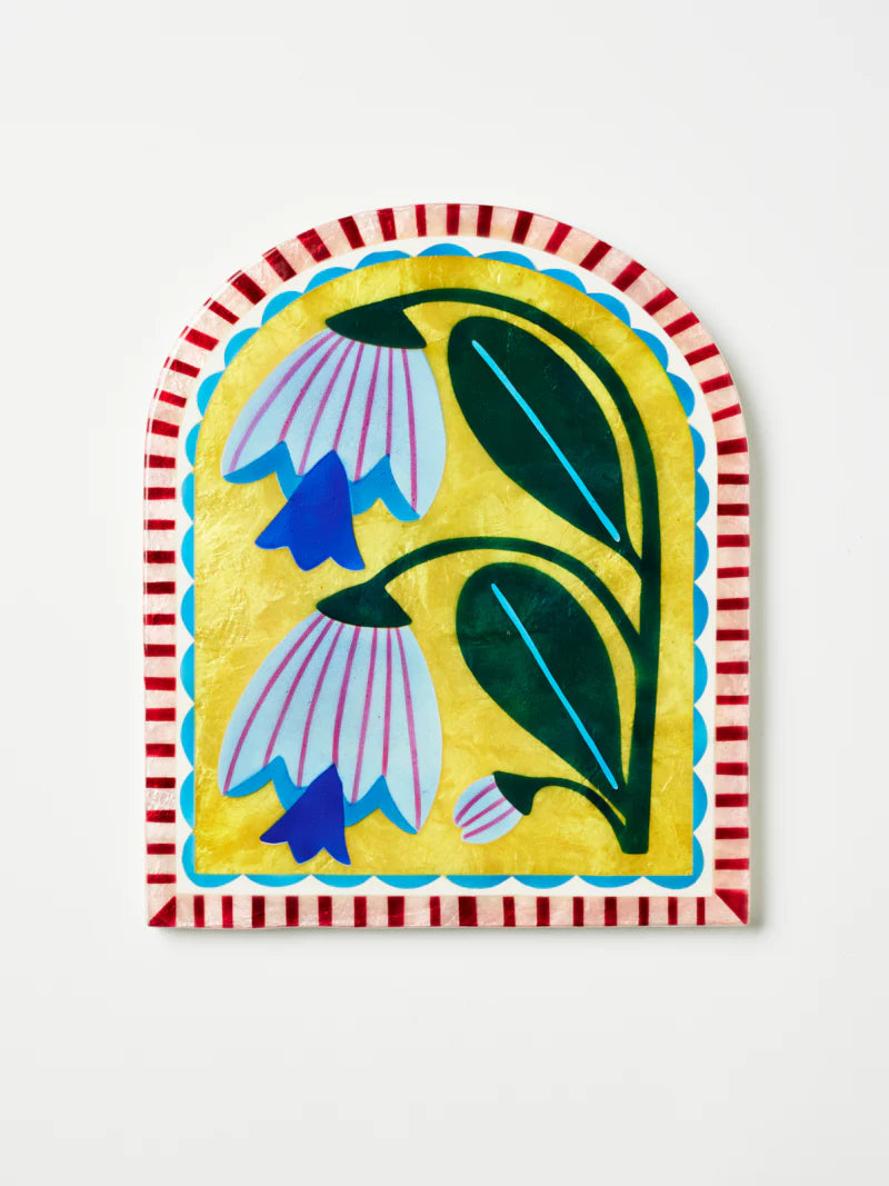 JONES & CO Bloom Nouveau Arch YELLOW/AQUA