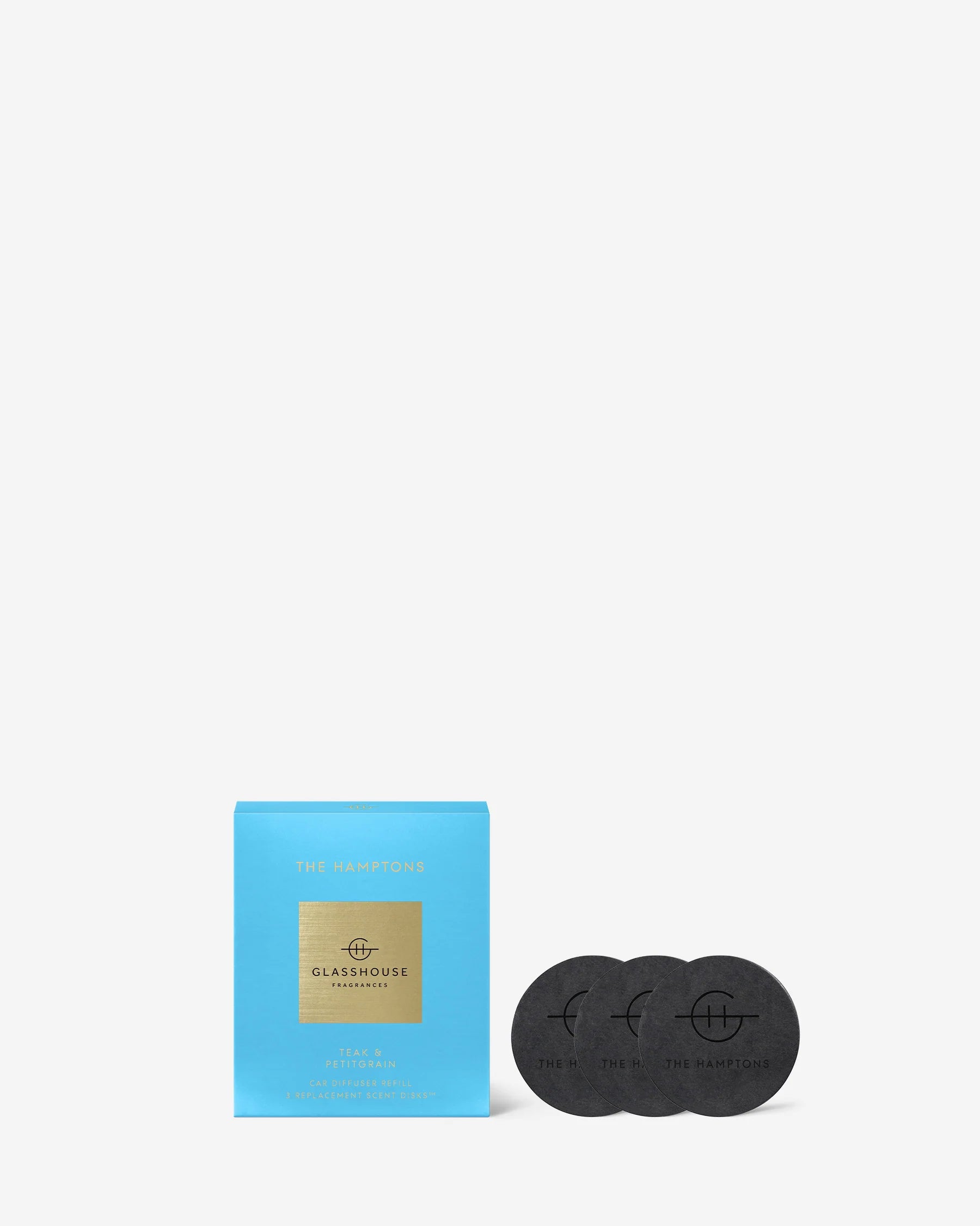 Glasshouse Car Diffuser Scent Refill THE HAMPTONS