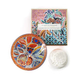 FRAGONARD Soap & Dish Set GRENADE PIVOINE