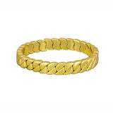 Tiger Tree Gold Twist Bracelet