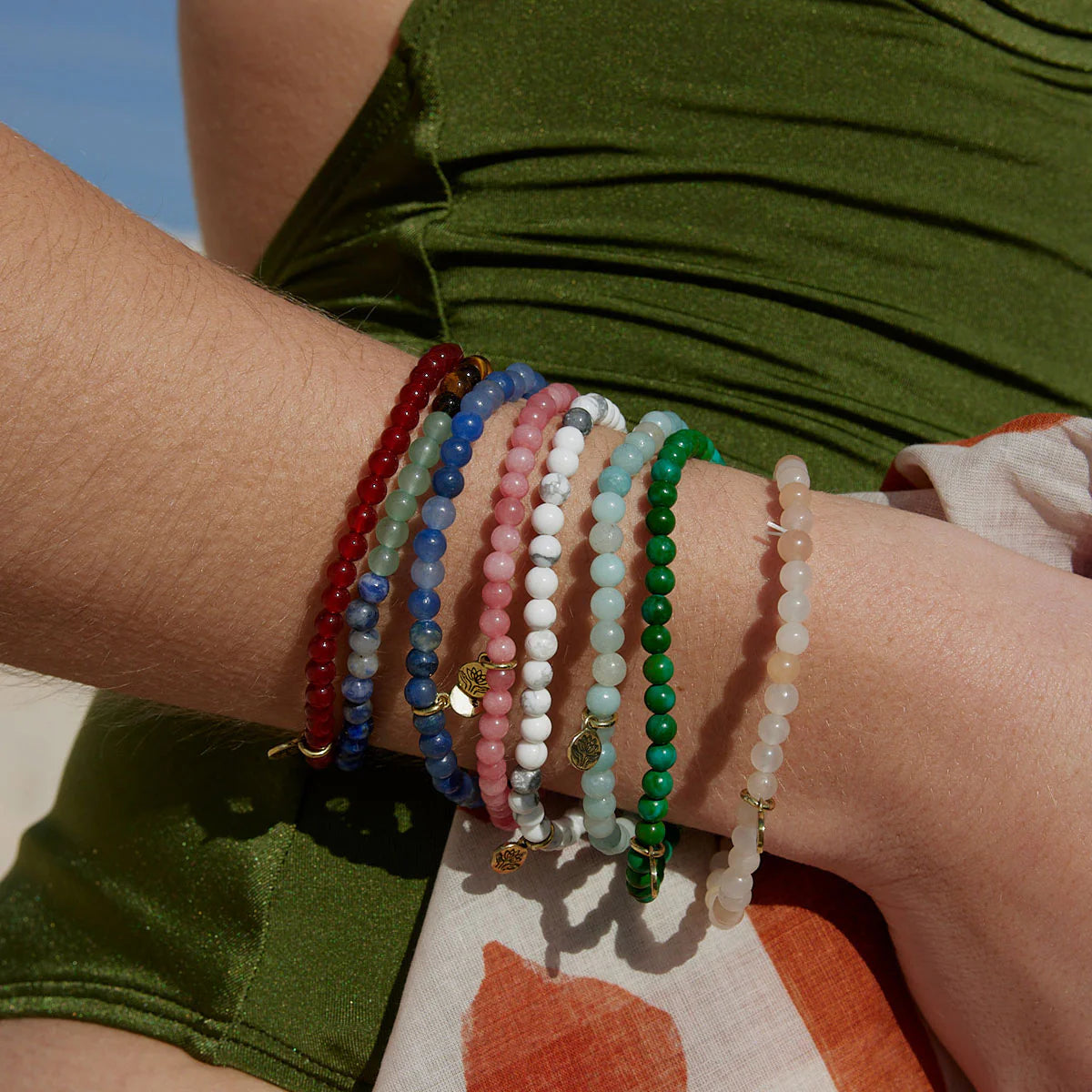 PALAS Healing Gem Bracelet ROSE QUARTZ