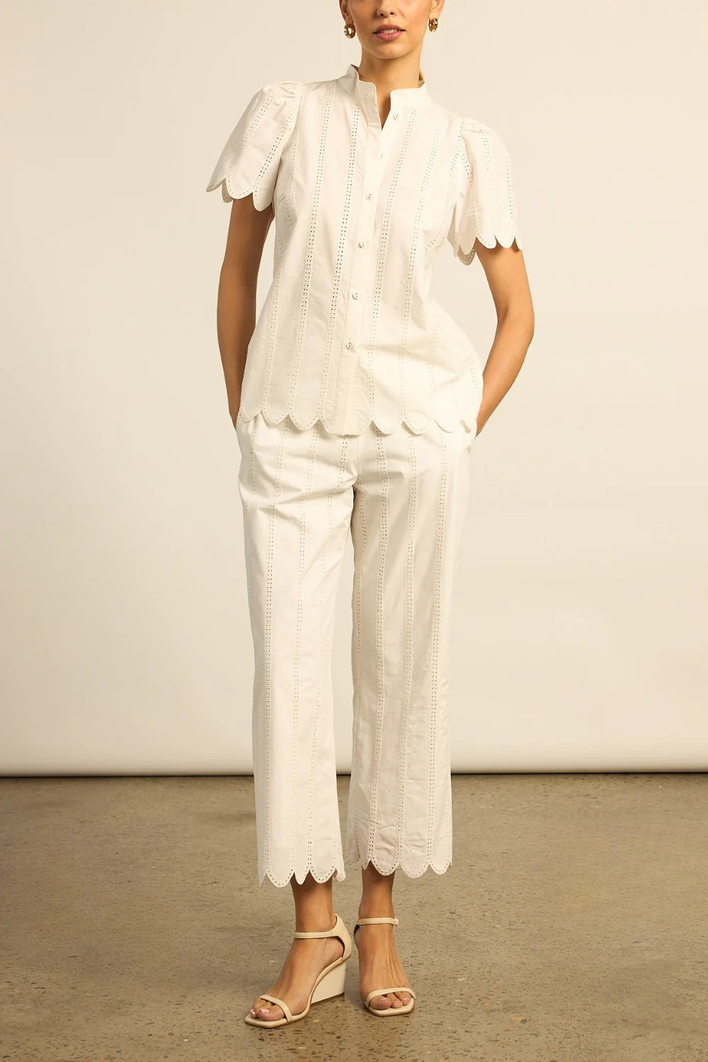 ZOE KRATZMANN Harbour Pant PORCELAIN