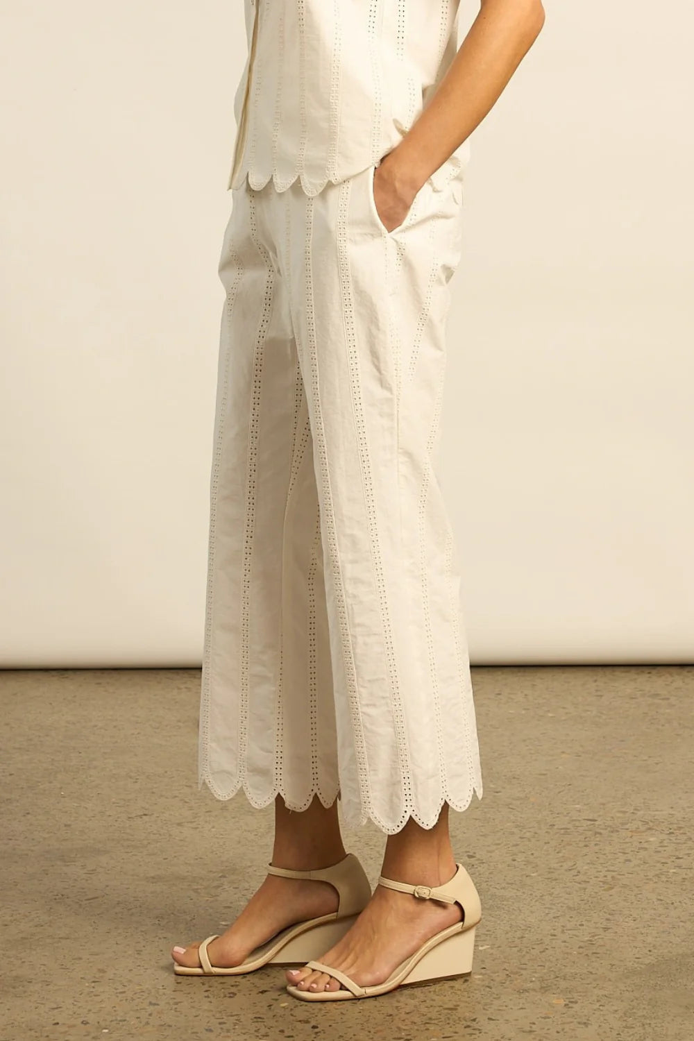 ZOE KRATZMANN Harbour Pant PORCELAIN