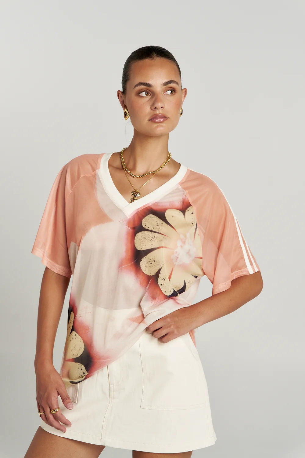 SUMMI SUMMI Harlequin Tee HARLEQUIN