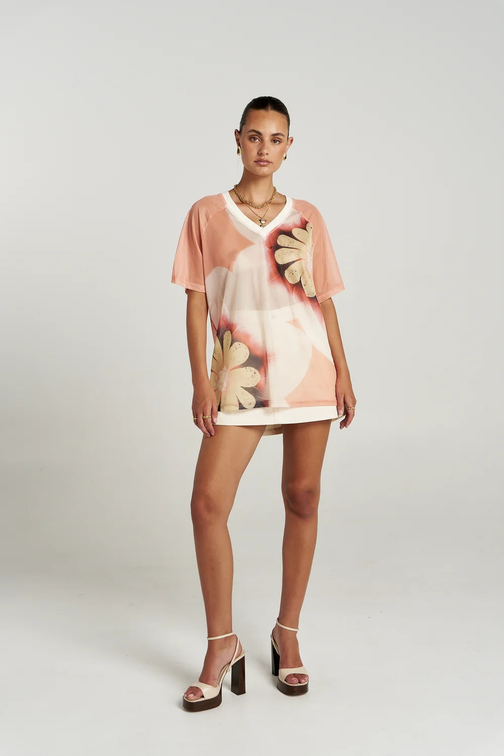 SUMMI SUMMI Harlequin Tee HARLEQUIN