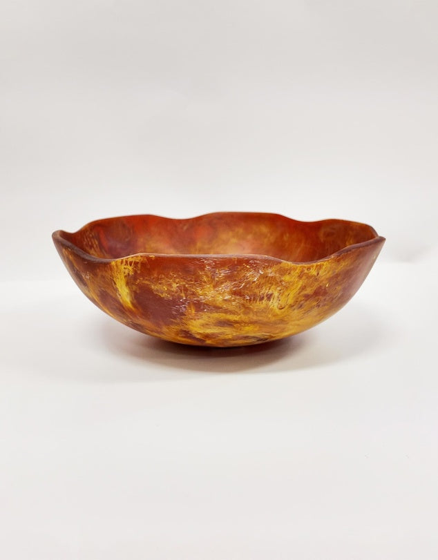 HOLIDAY Curvy Bowl Small CARAMEL