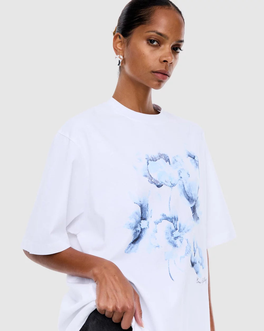 ENA PELLY Sophia Tee White Florals