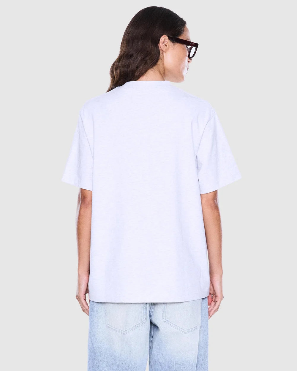 ENA PELLY Sophia Tee  WHITE MARLE / RED