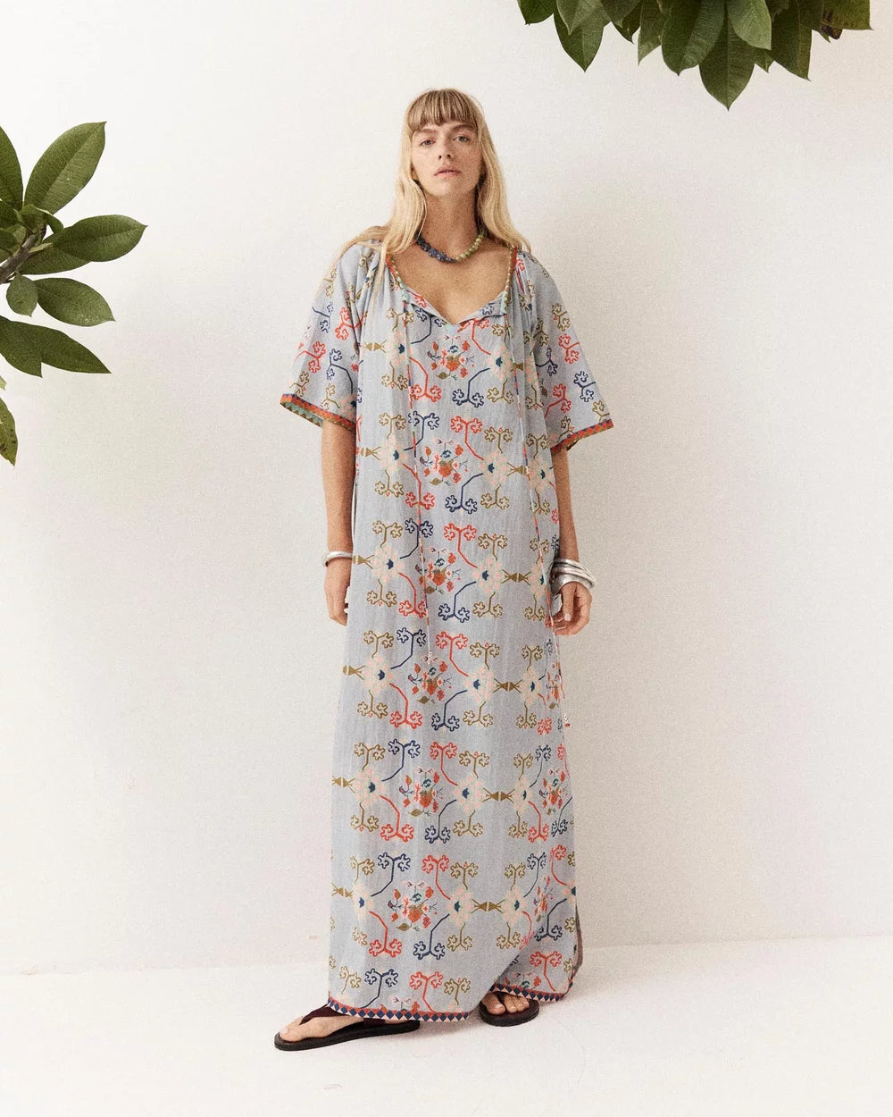 KINGA CSILLA Esmi Primavera Maxi Dress