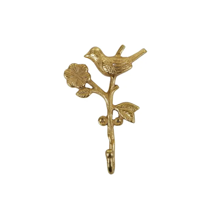 Bird Wall Hook GOLD