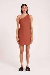 NUDE LUCY Amani Linen Dress AMBER
