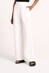 Thilda Linen Pant WHITE