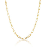 LINDA Paperclip Necklace GOLD