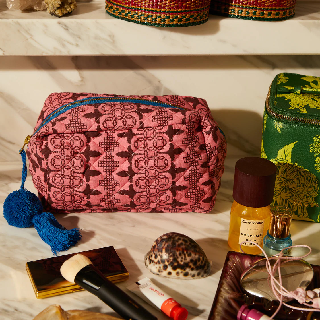 SAGE X CLARE Esme Beauty Bag