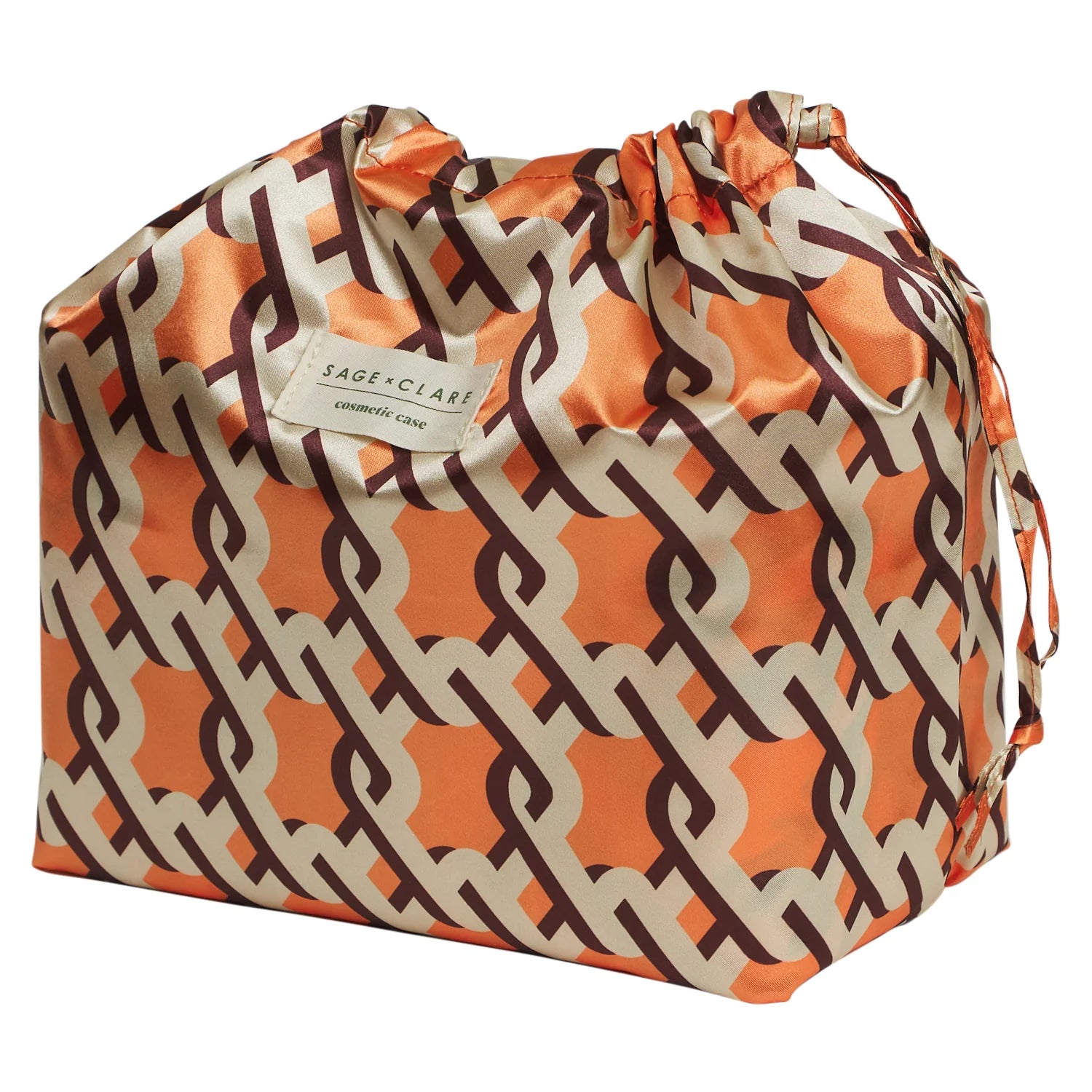 SAGE & CLARE Delphine Vanity Case VIVID CORAL