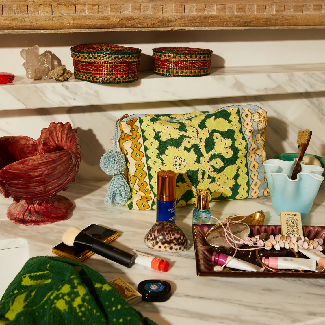 SAGE X CLARE Thea Cosmetic Bag